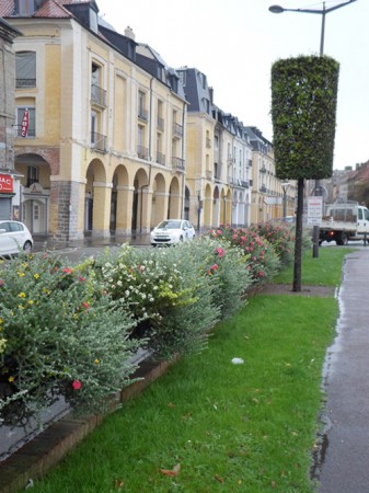 Dieppe la rue en novembre
