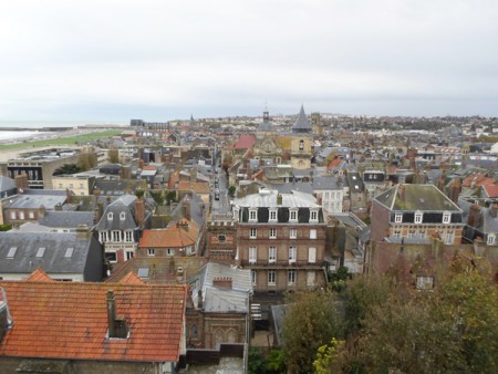 Dieppe vue sur la ville